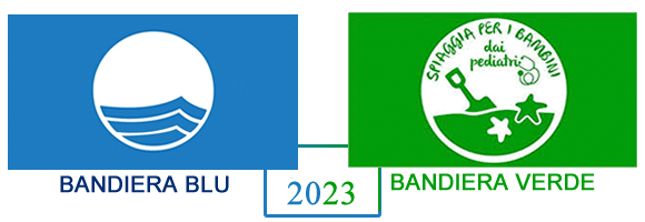 Bandiera Blu e Verde 2023